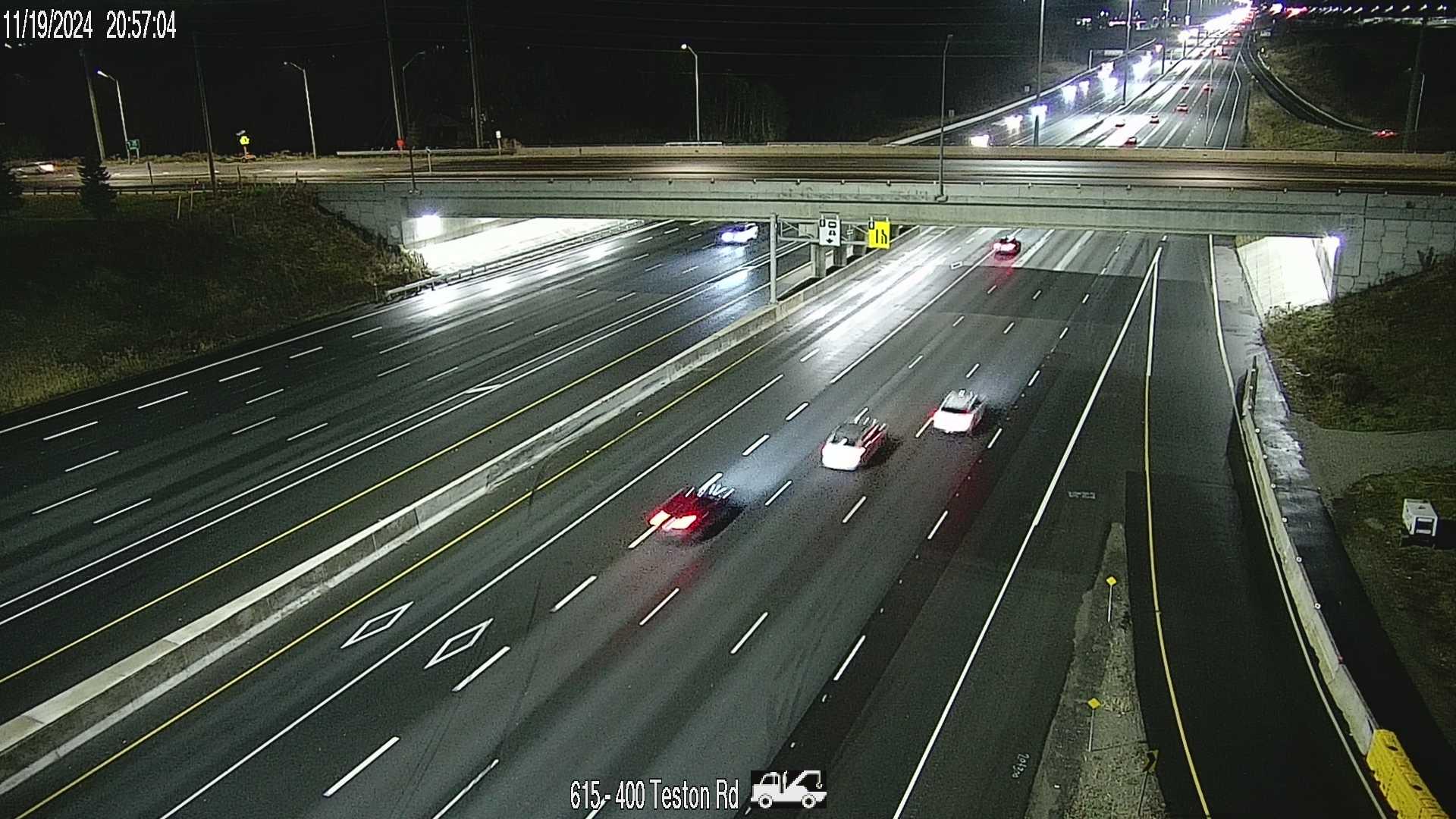 Vaughan Traffic: Teston Rd & Hwy 400 Webcam