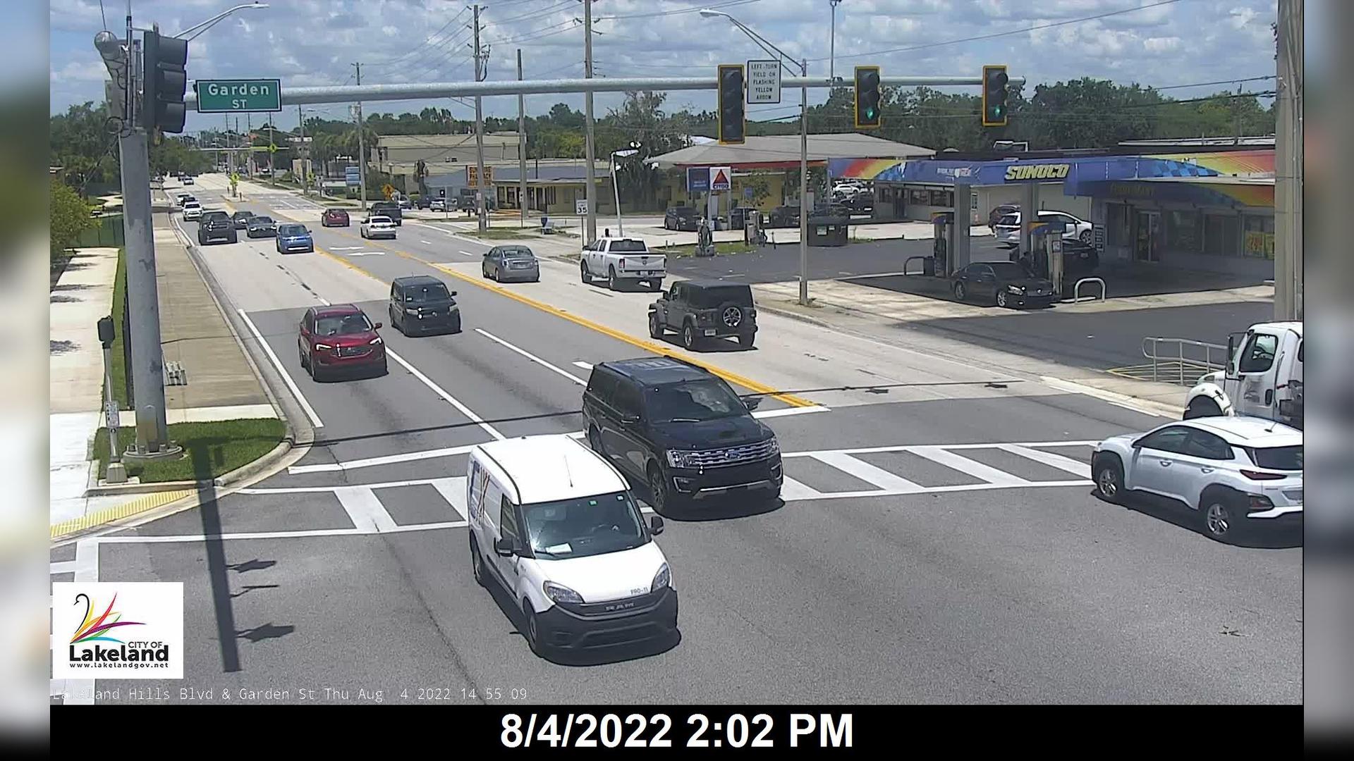 Traffic Cam Lakeland: ALA_LKLAND_HILLS_GARDEN_ST