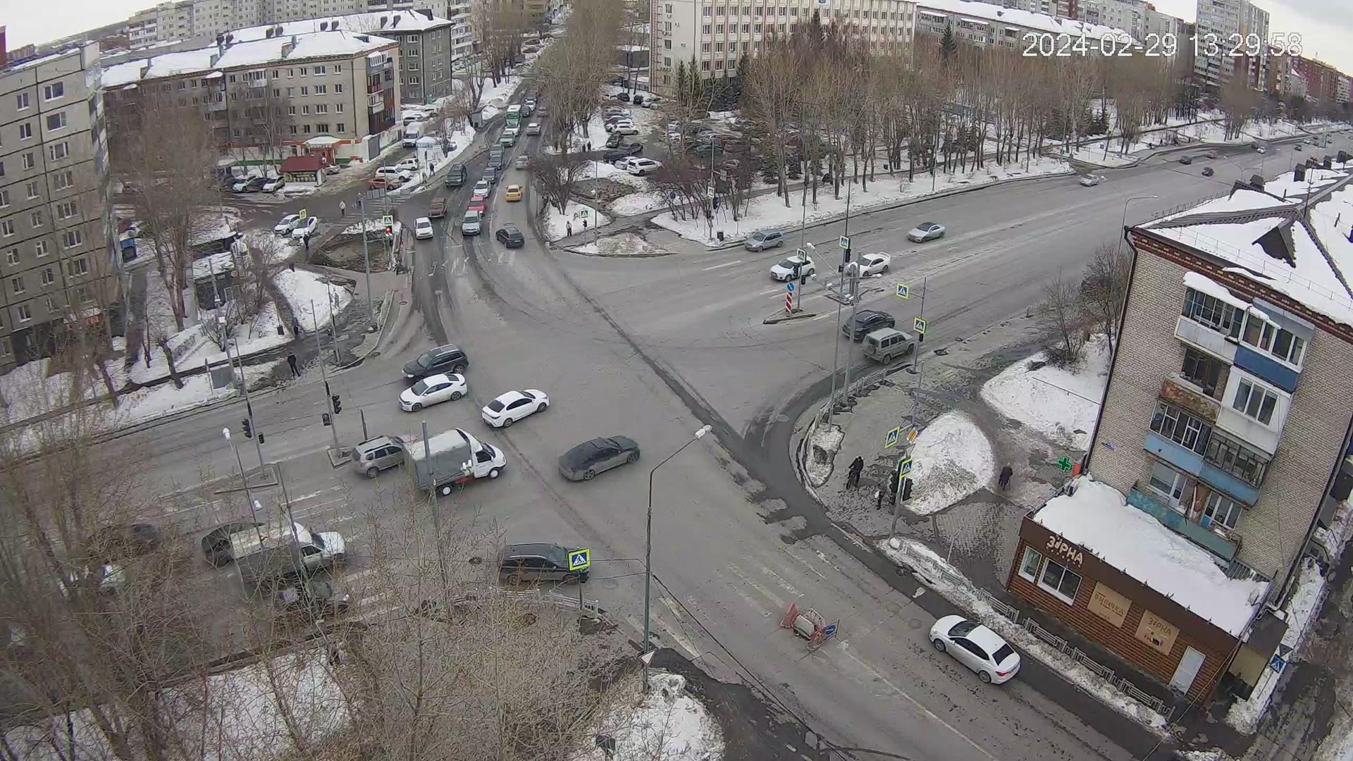 Tyumen: Московский тракт - Магнитогорская Traffic Cam Russia