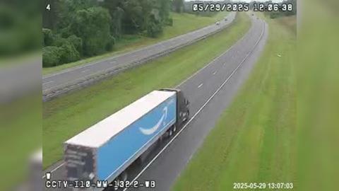 Traffic Cam Kynesville: I10-MM 132.2WB-W of Rest Area