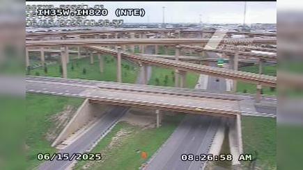 Traffic Cam Fort Worth › North: I-35W @ I-820 (NTE)