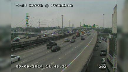 Traffic Cam Houston › South: IH-45 North @ Franklin