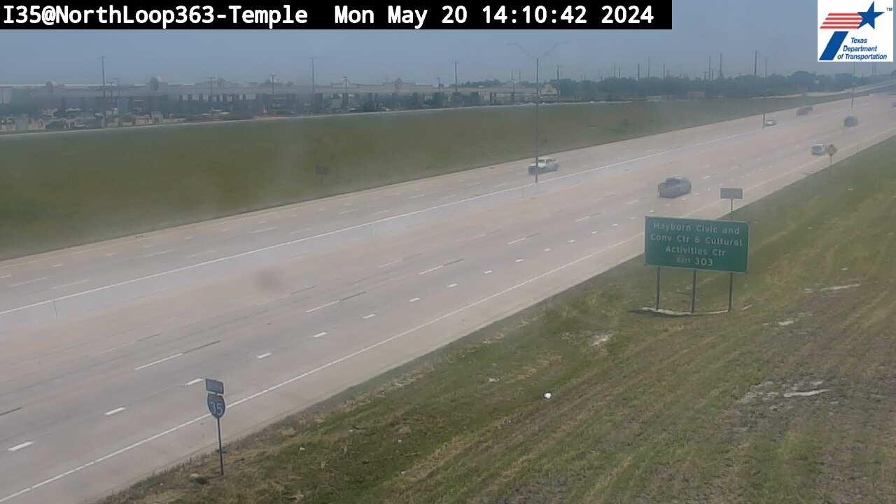 Traffic Cam Temple › South: I35@NorthLoop363