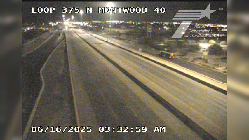 Traffic Cam El Paso › West: LP-375 @ N Montwood