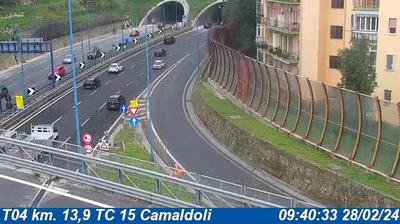 Preview delle webcam di Municipalita 5: T04 km. 13,9 TC 15 Camaldoli