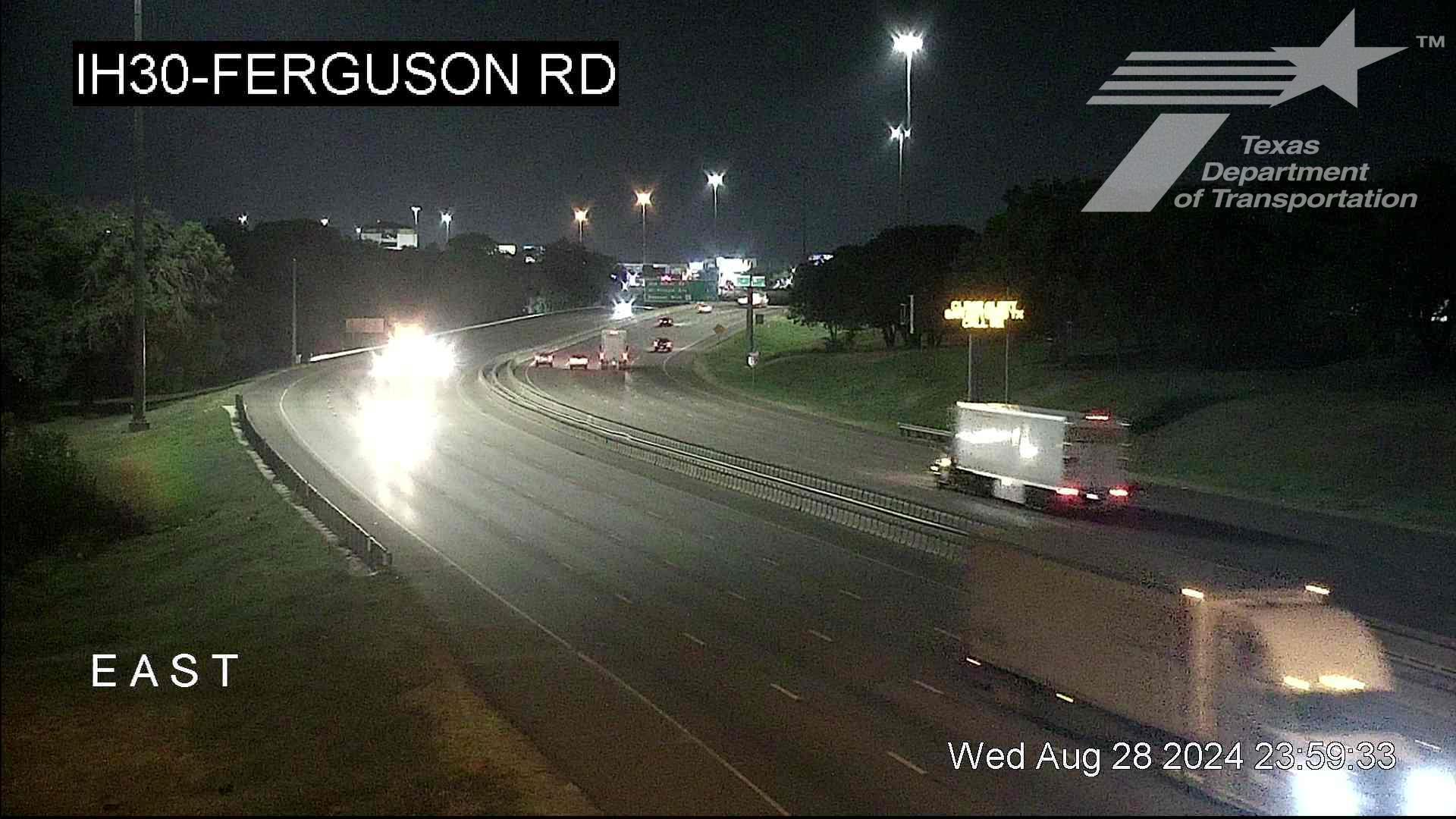 Traffic Cam Dallas › East: I-30 @ Ferguson Rd