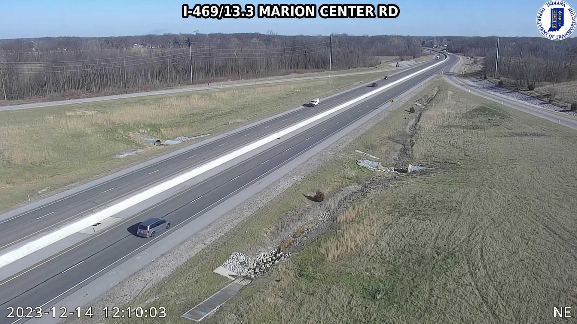 Traffic Cam Hessen Cassel: I-469: I-469/13.3 MARION CENTER RD