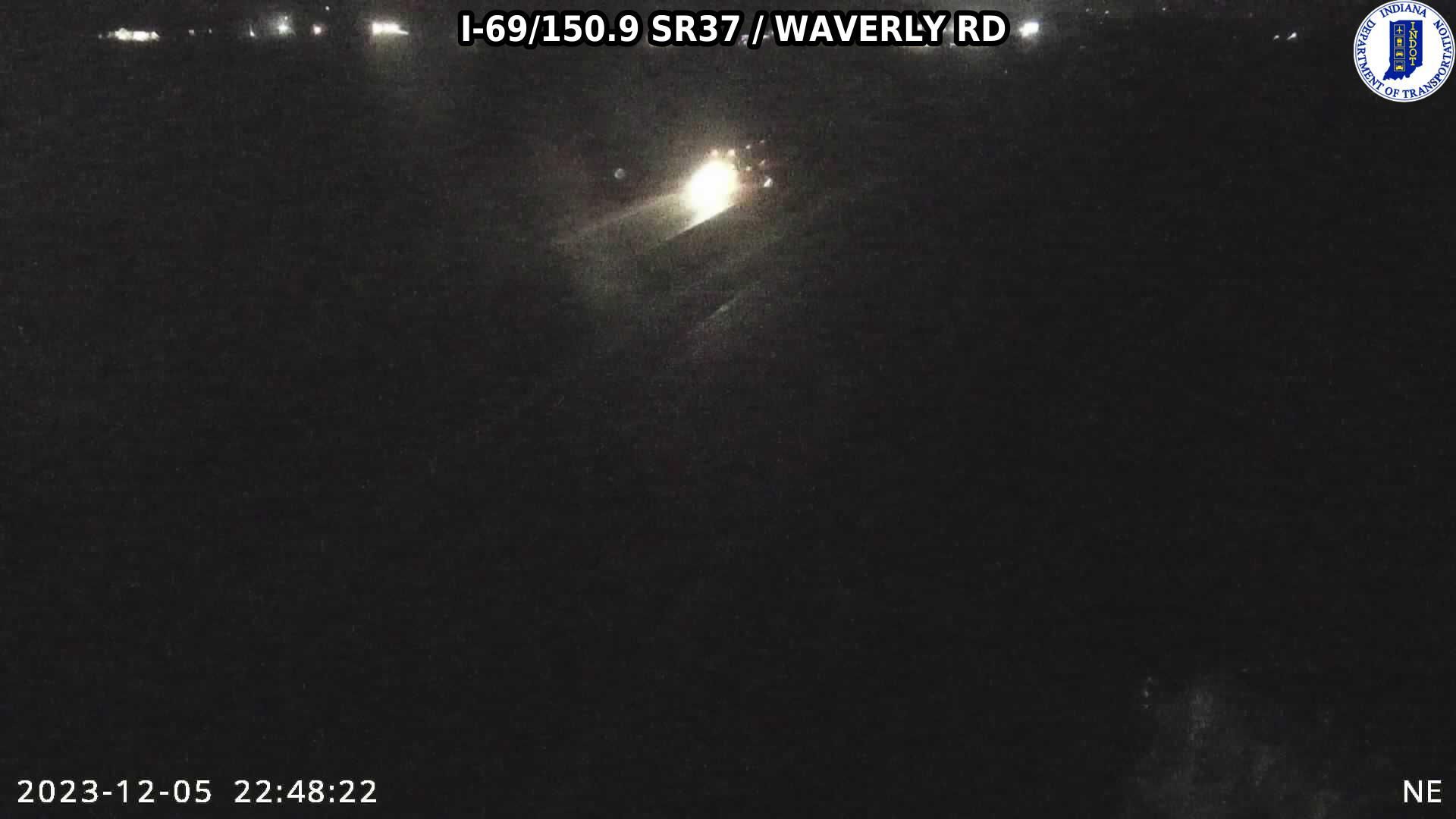 Traffic Cam Waverly Woods: I-69: I-69/150.9 SR37 - WAVERLY RD: I-69/150.9 SR37 - WAVERLY RD