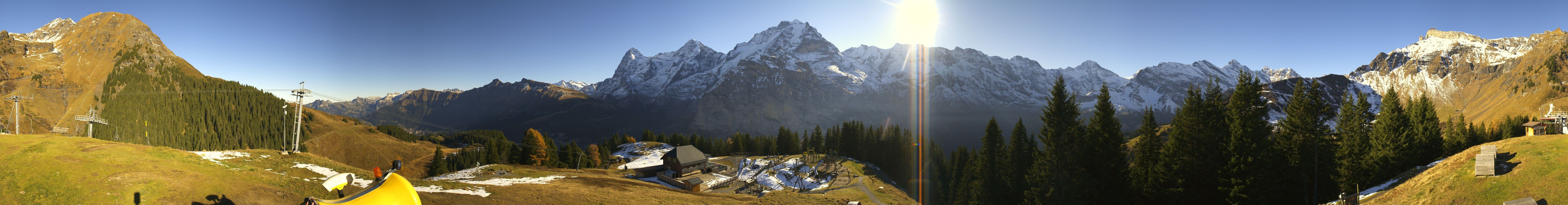 Allmihubel: Schilthorn - Jungfrau - Mönch - Eiger