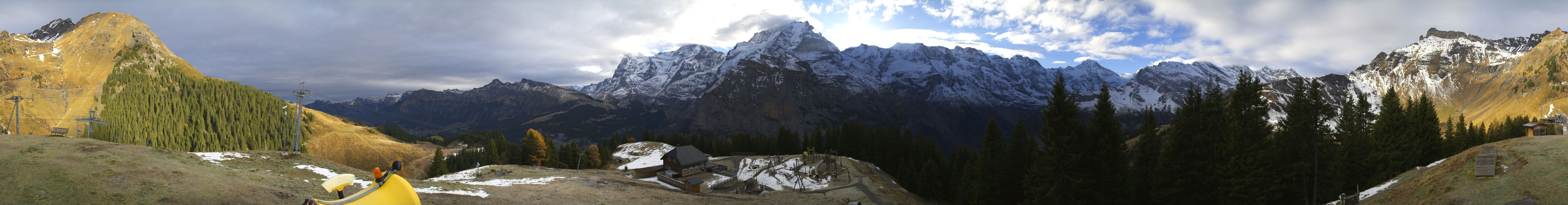 Allmihubel: Schilthorn - Jungfrau - Mönch - Eiger
