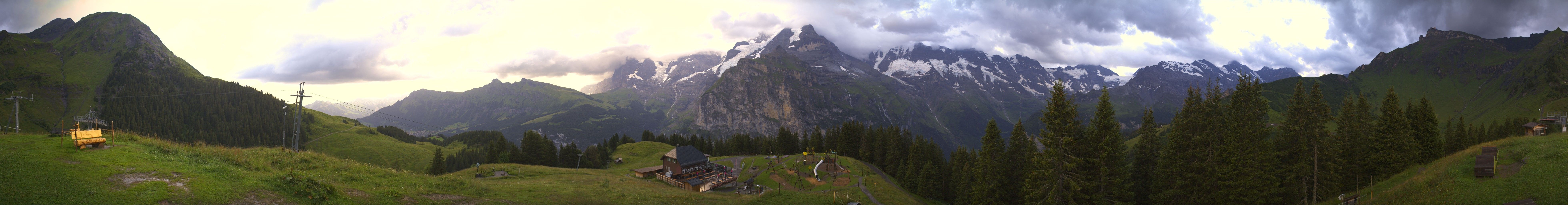 Allmihubel: Schilthorn - Jungfrau - Mönch - Eiger