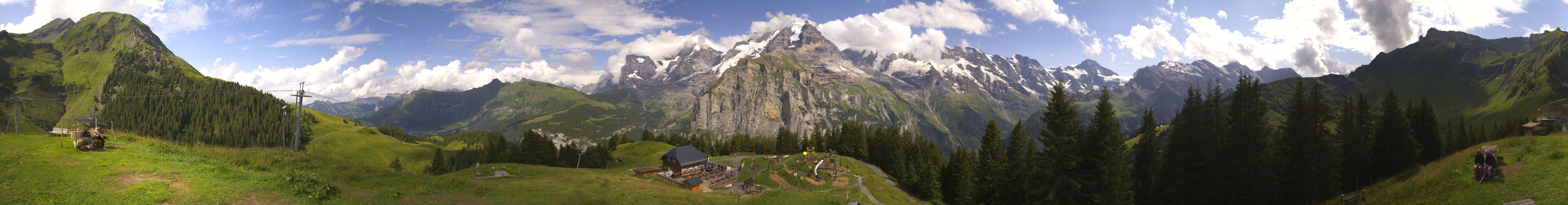 Allmihubel: Schilthorn - Jungfrau - Mönch - Eiger