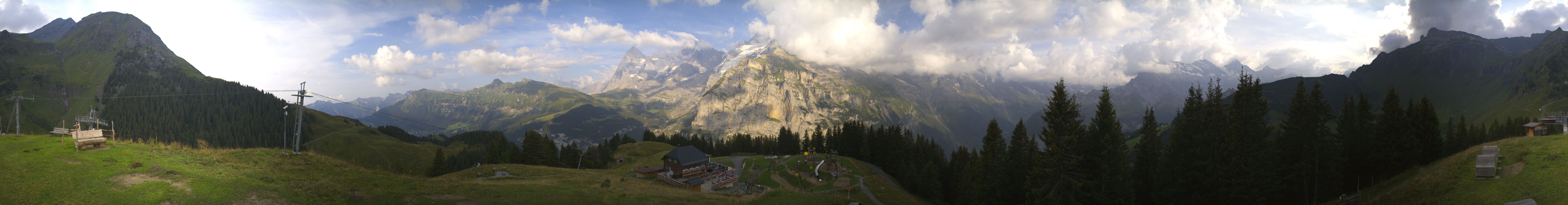 Allmihubel: Schilthorn - Jungfrau - Mönch - Eiger