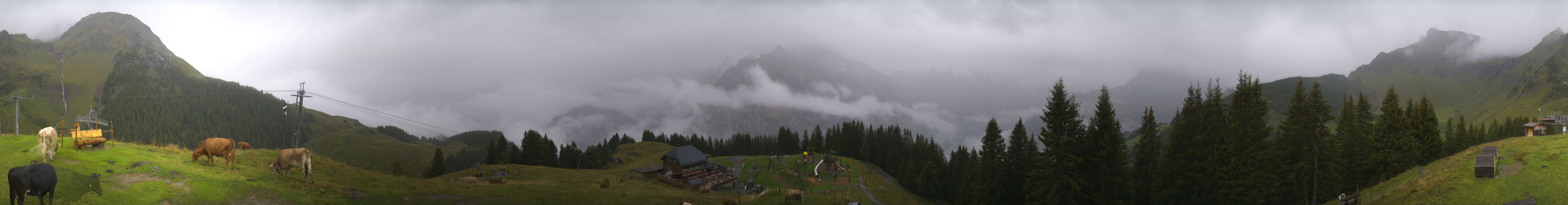 Allmihubel: Schilthorn - Jungfrau - Mönch - Eiger