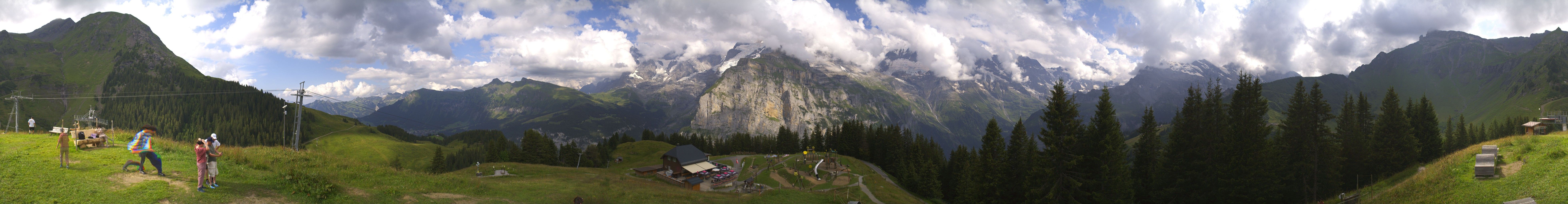 Allmihubel: Schilthorn - Jungfrau - Mönch - Eiger