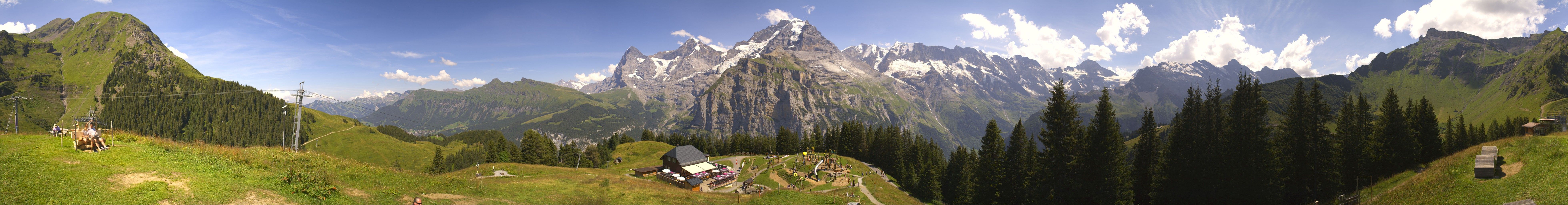 Allmihubel: Schilthorn - Jungfrau - Mönch - Eiger