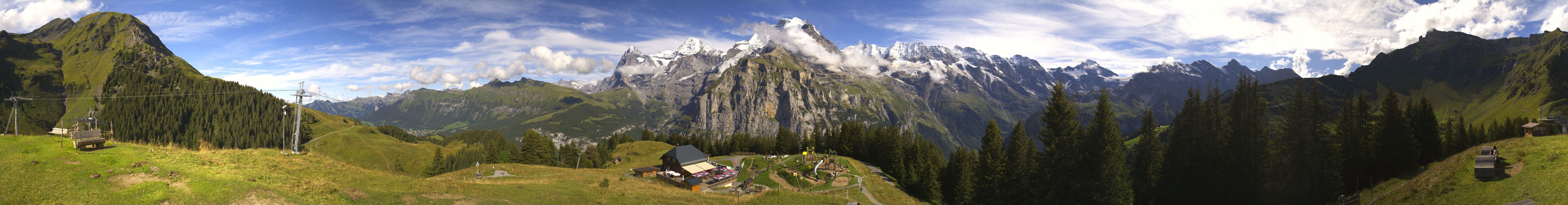 Allmihubel: Schilthorn - Jungfrau - Mönch - Eiger