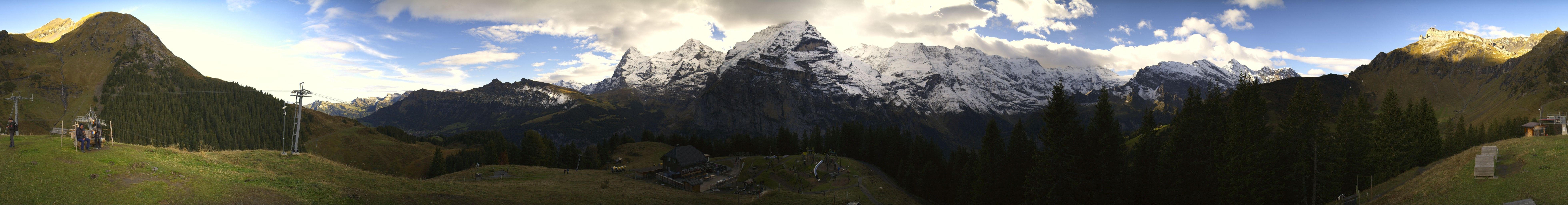 Allmihubel: Schilthorn - Jungfrau - Mönch - Eiger