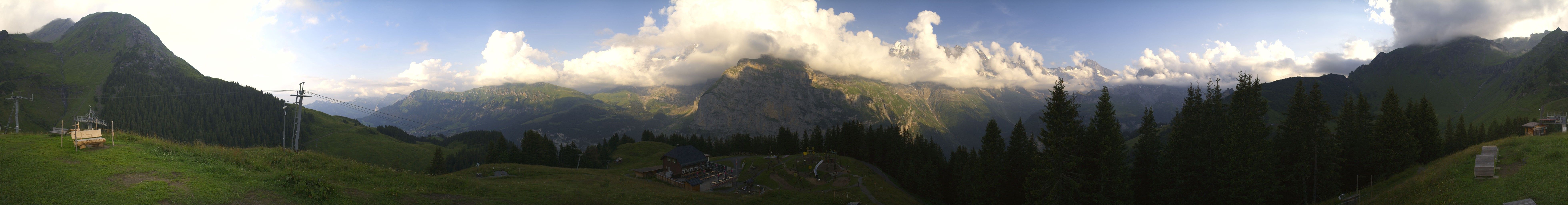 Allmihubel: Schilthorn - Jungfrau - Mönch - Eiger