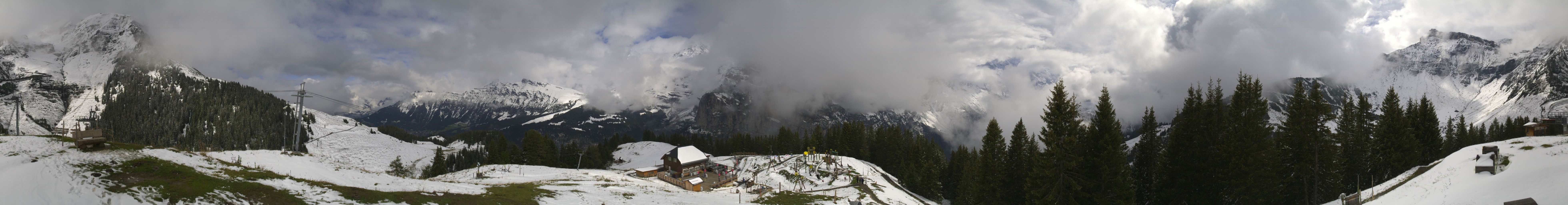 Allmihubel: Schilthorn - Jungfrau - Mönch - Eiger