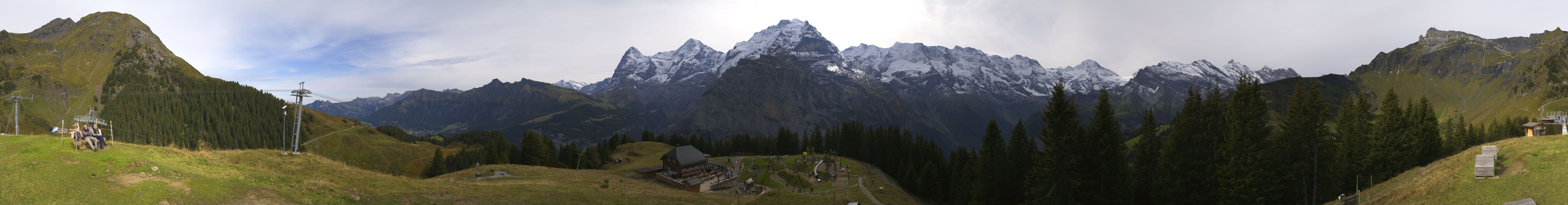 Allmihubel: Schilthorn - Jungfrau - Mönch - Eiger