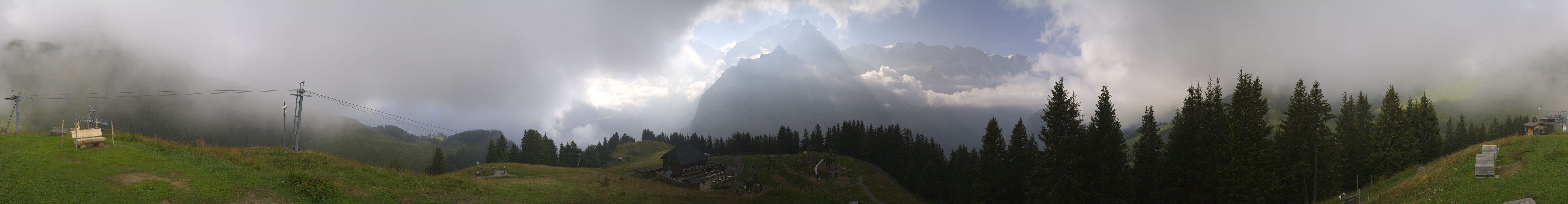 Allmihubel: Schilthorn - Jungfrau - Mönch - Eiger