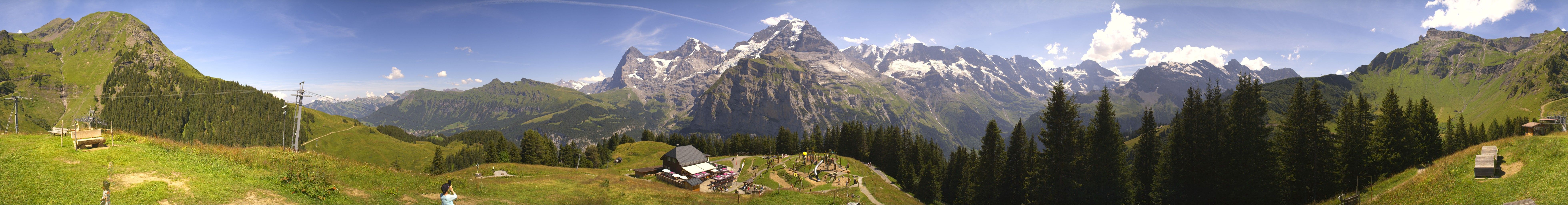 Allmihubel: Schilthorn - Jungfrau - Mönch - Eiger