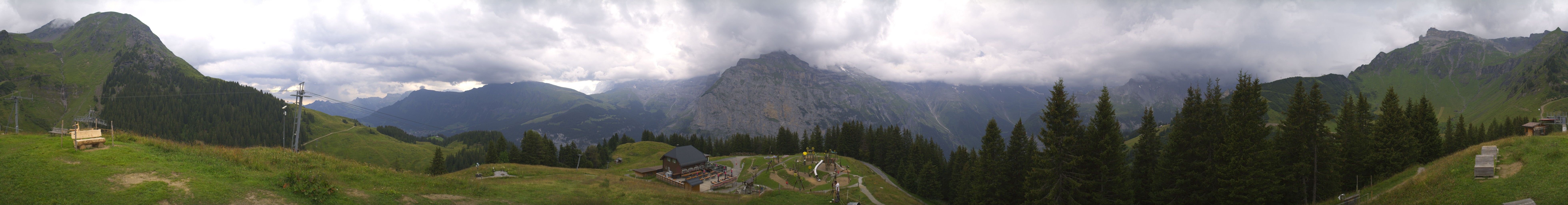 Allmihubel: Schilthorn - Jungfrau - Mönch - Eiger