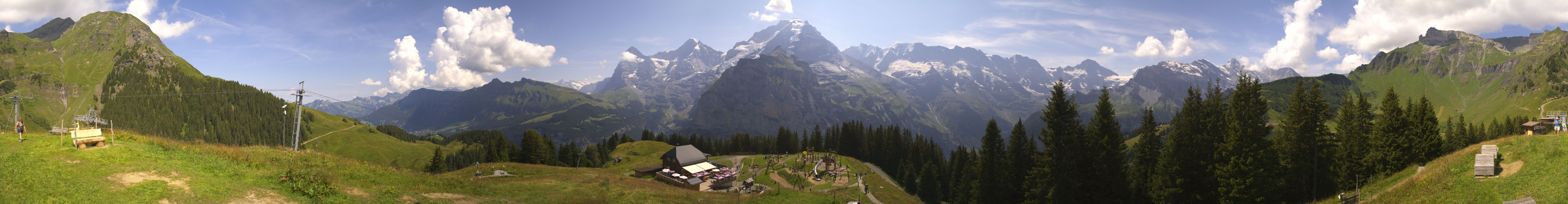 Allmihubel: Schilthorn - Jungfrau - Mönch - Eiger