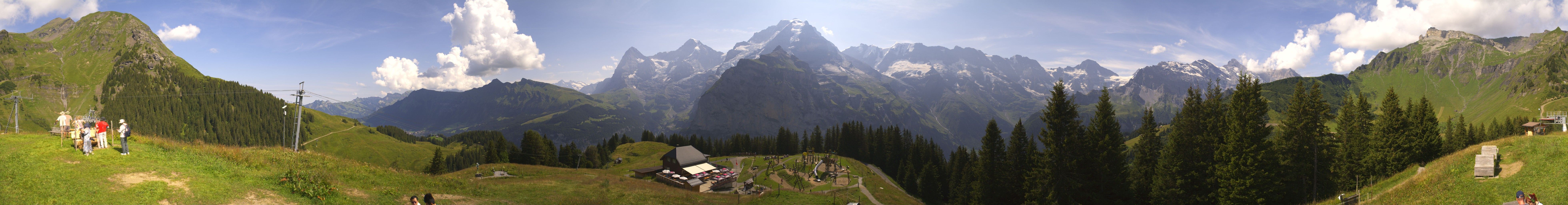 Allmihubel: Schilthorn - Jungfrau - Mönch - Eiger