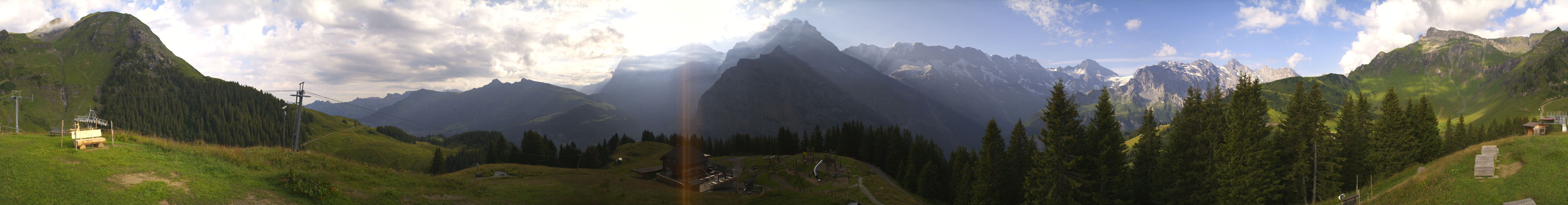 Allmihubel: Schilthorn - Jungfrau - Mönch - Eiger