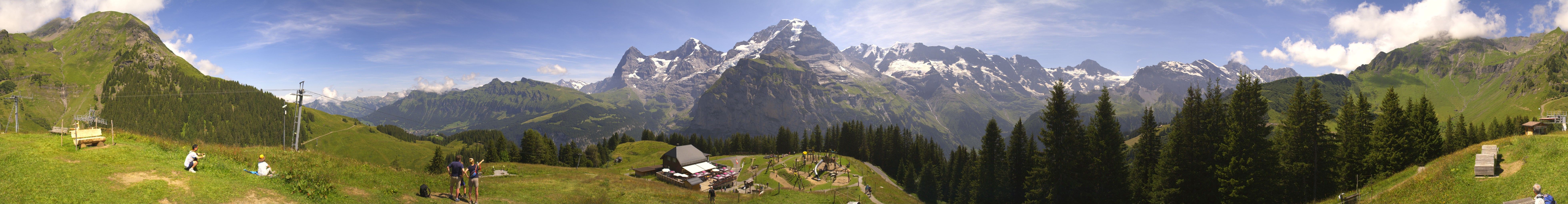 Allmihubel: Schilthorn - Jungfrau - Mönch - Eiger