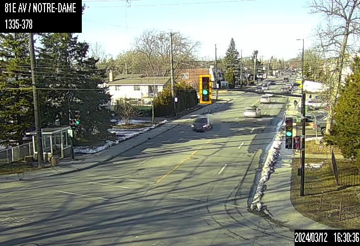 Traffic Cam Montreal: Bout-de-l'Île - Pointe-aux-Trembles
