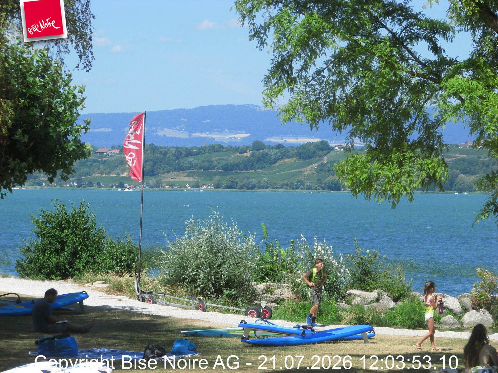 Muntelier › Nordwesten: Lake Murten