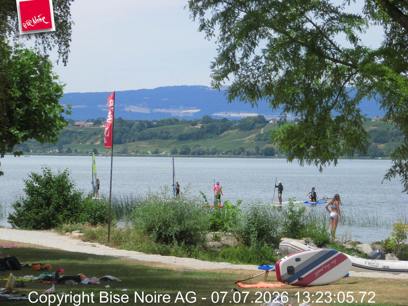 Muntelier › Nordwesten: Lake Murten
