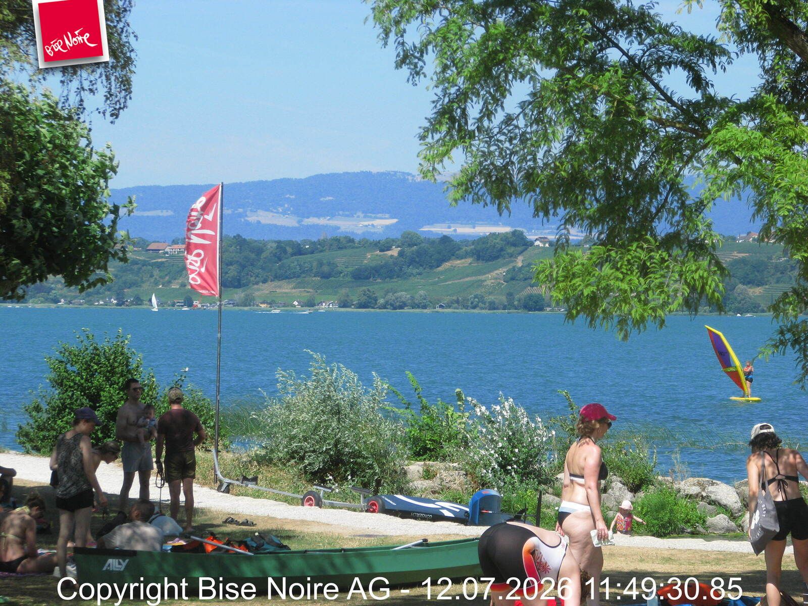 Muntelier › Nordwesten: Lake Murten