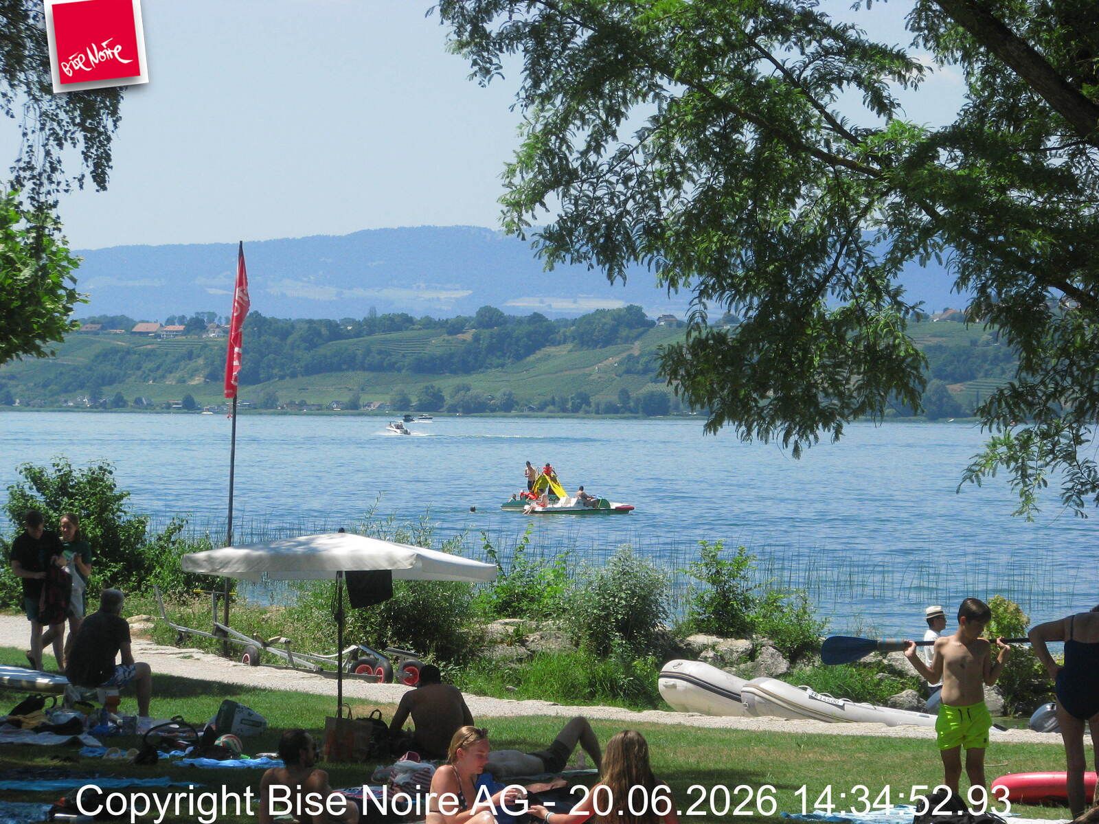 Muntelier › Nordwesten: Lake Murten
