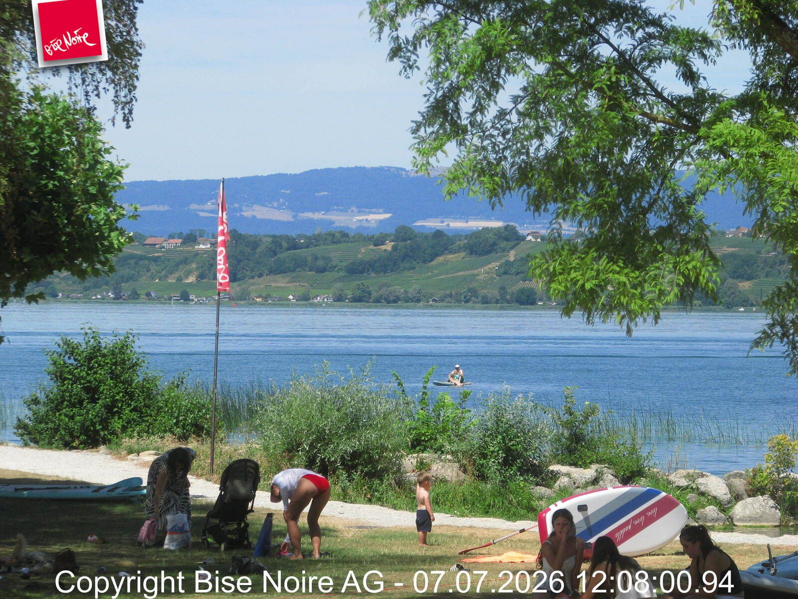 Muntelier › Nordwesten: Lake Murten