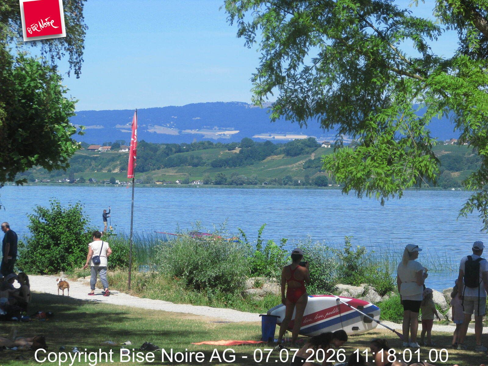 Muntelier › Nordwesten: Lake Murten