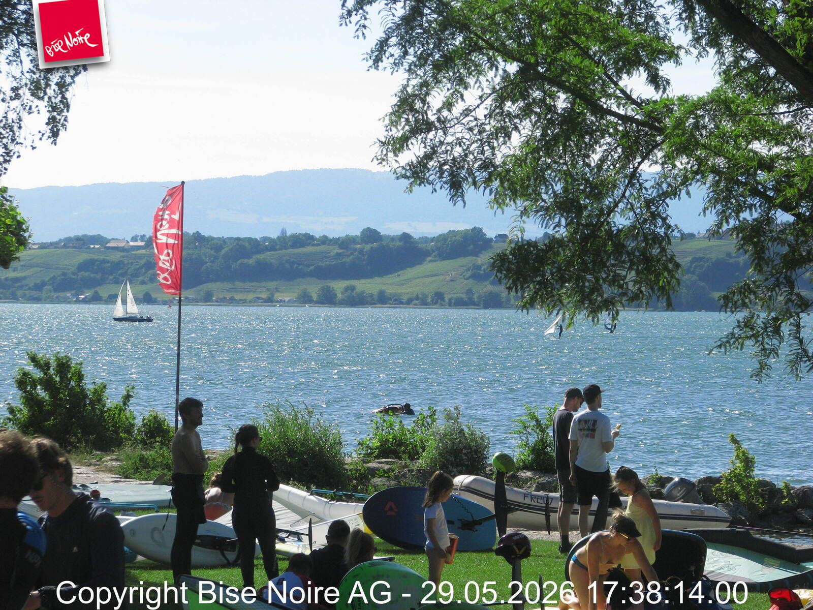 Muntelier › Nordwesten: Lake Murten