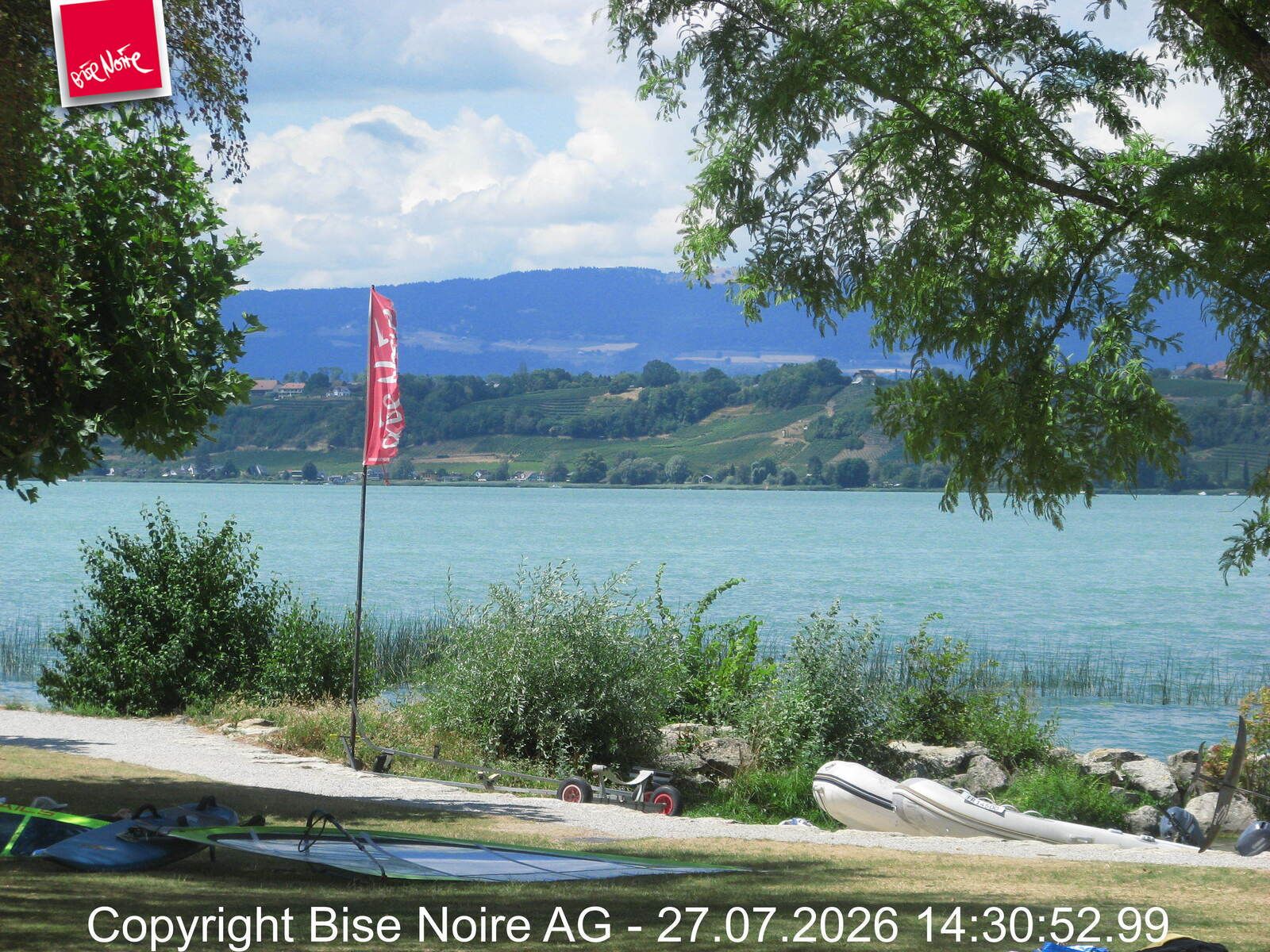 Muntelier › Nordwesten: Lake Murten
