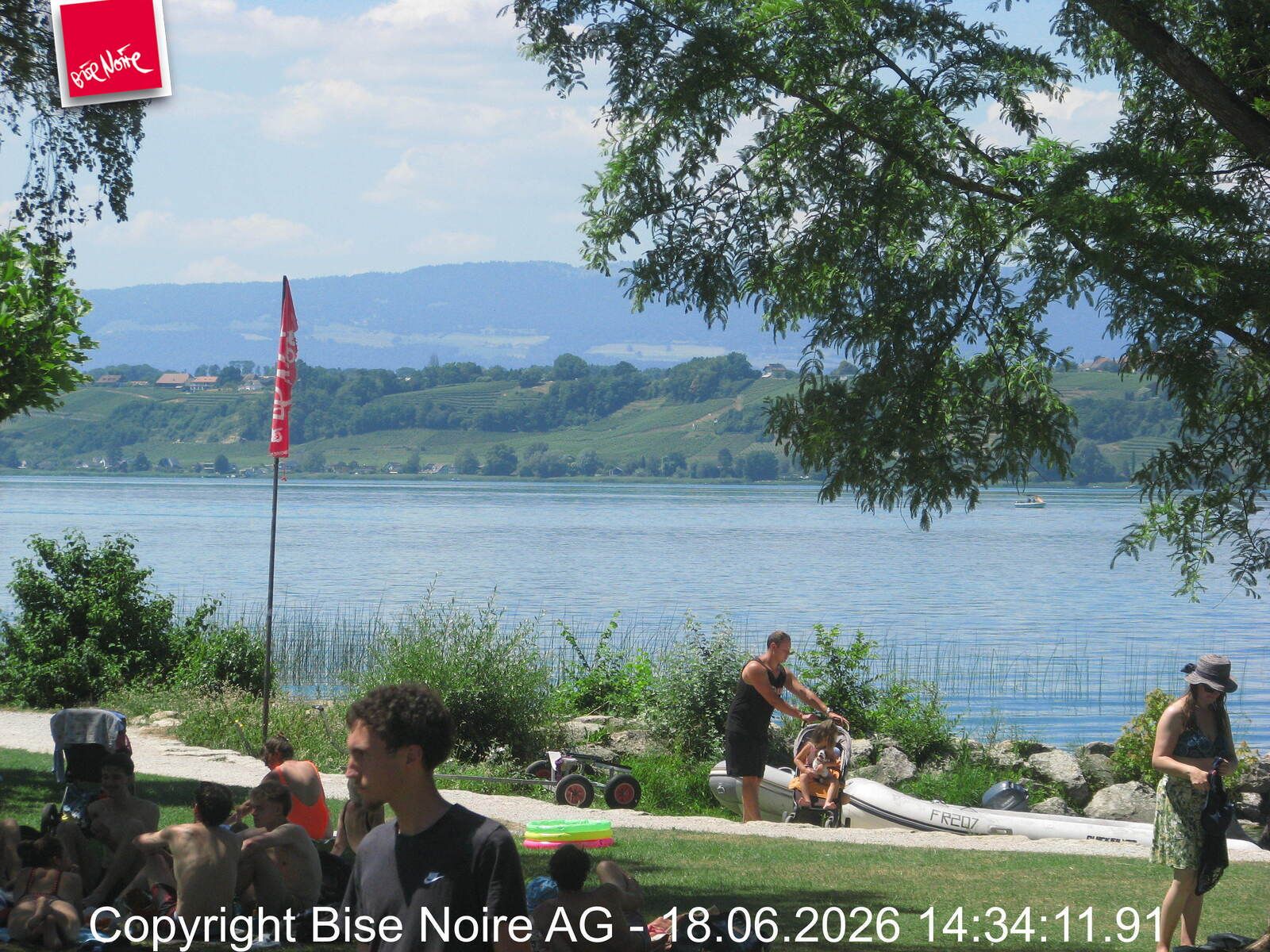 Muntelier › Nordwesten: Lake Murten