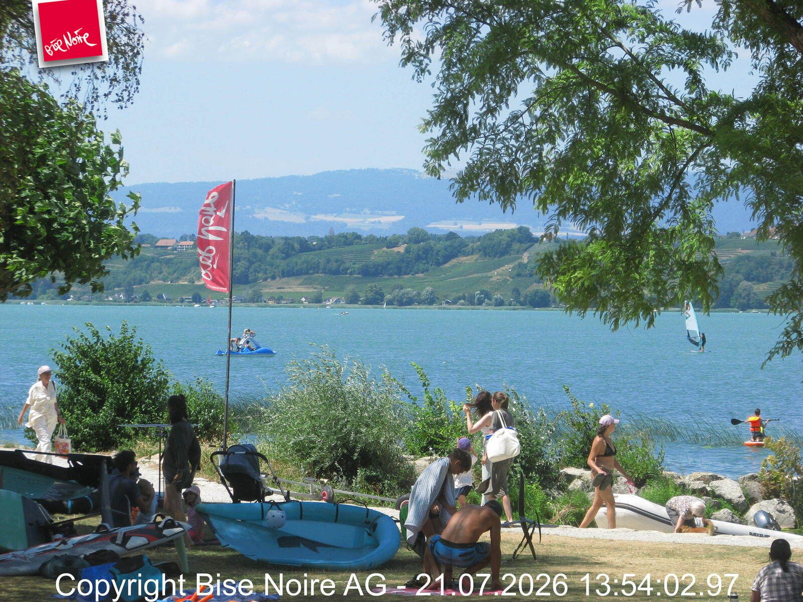Muntelier › Nordwesten: Lake Murten