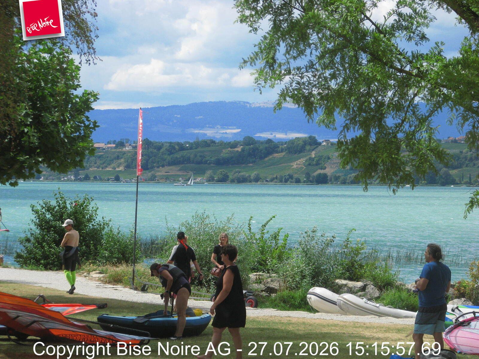 Muntelier › Nordwesten: Lake Murten