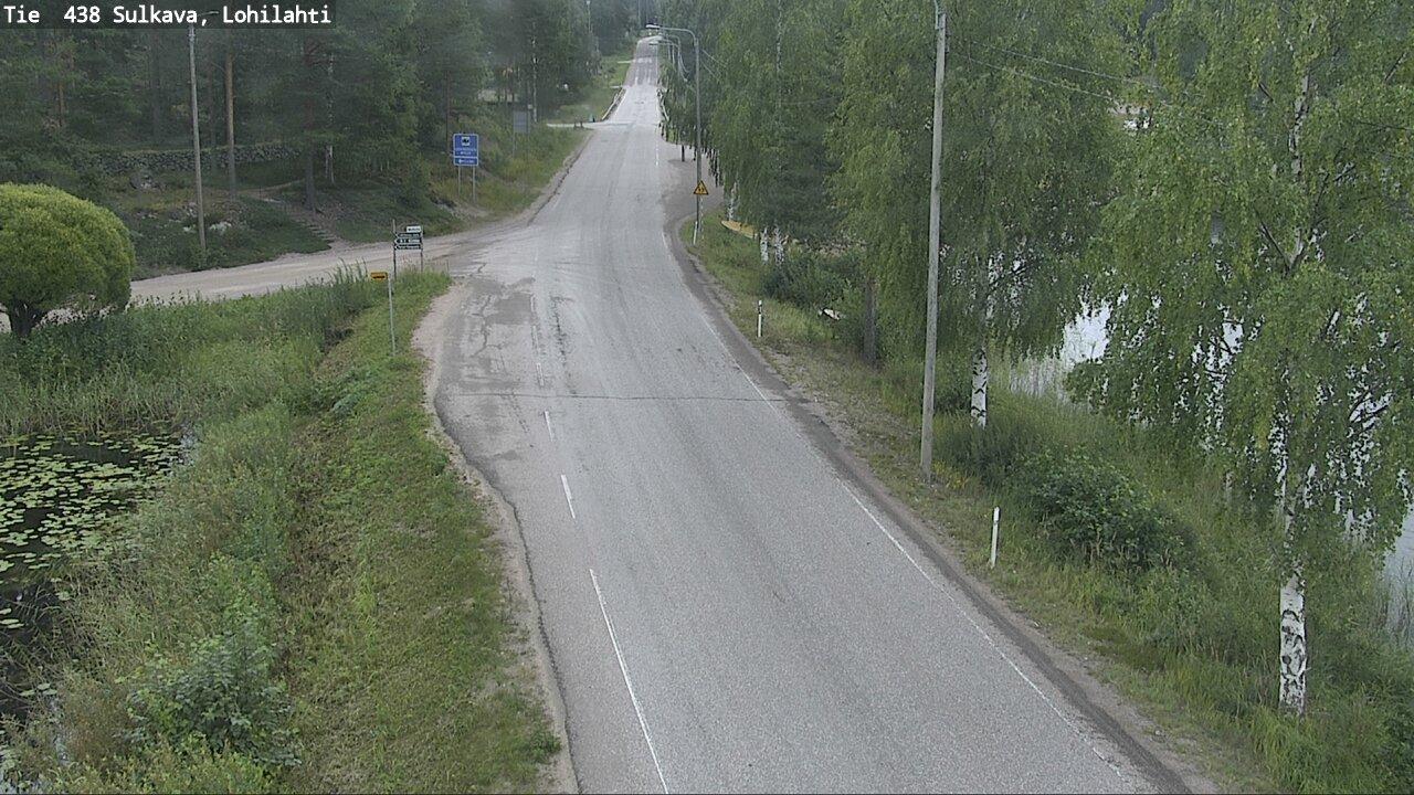 Traffic Cam Sulkava: Tie 438 - Lohilahti - Imatralle