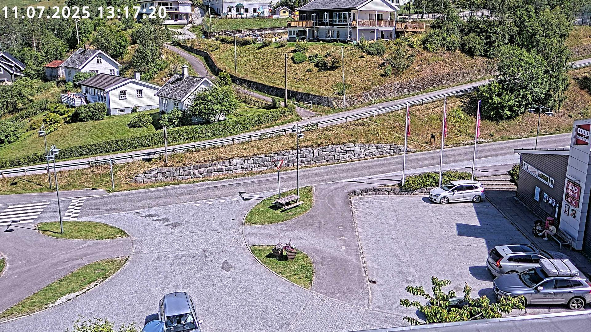 Skjolden during daytime