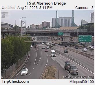 Traffic Cam I-5 at Morrison - MM 301