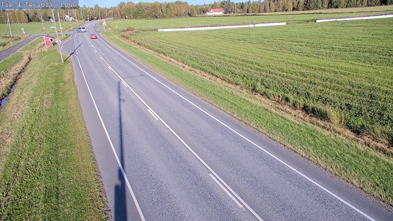 Traffic Cam Tervola: Tie - Loue - Rovaniemelle