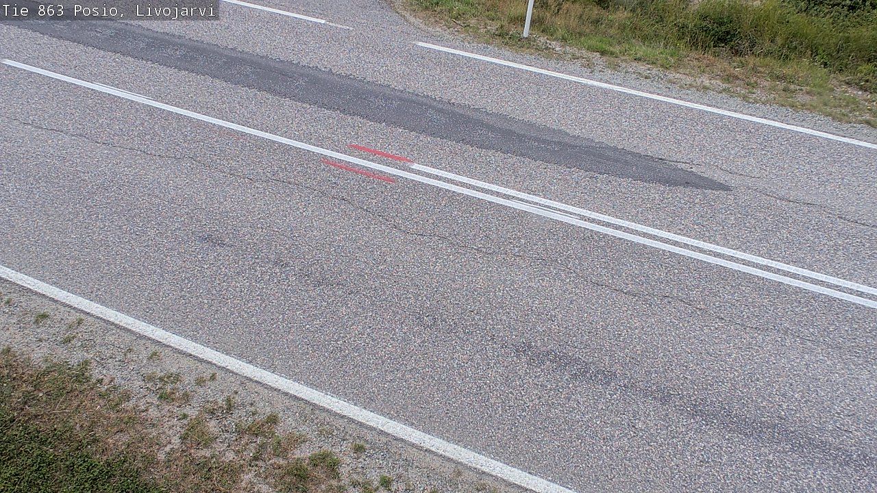 Traffic Cam Posio: Tie863 Livojarvi - Tienpinta