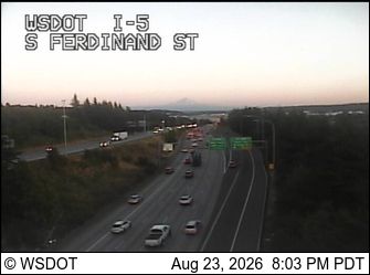 Traffic Cam Seattle: I-5 at MP 162: S Ferdinand St